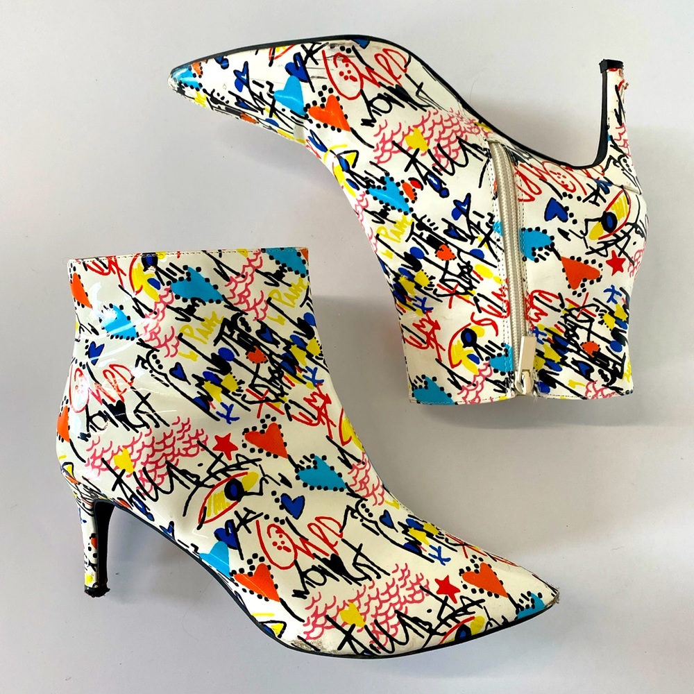 💙 graffiti boots 💙